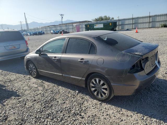 1HGFA169X9L022233 - 2009 HONDA CIVIC EXL GRAY photo 2