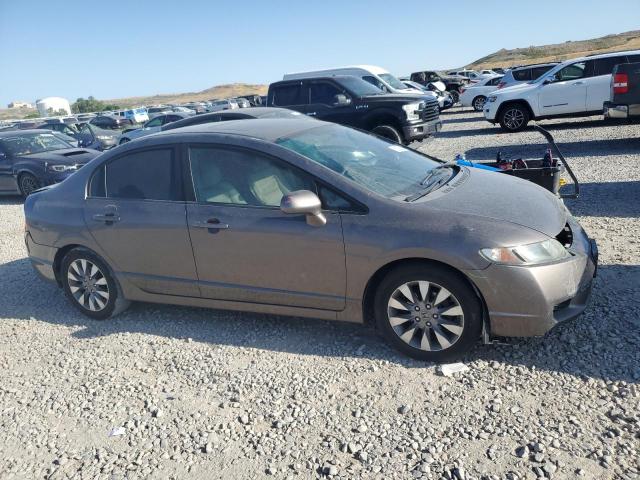 1HGFA169X9L022233 - 2009 HONDA CIVIC EXL GRAY photo 4