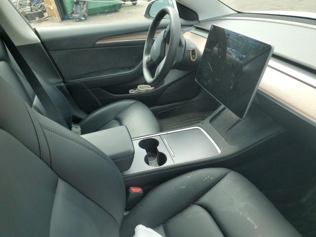 5YJ3E1EB8NF106655 - 2022 TESLA MODEL 3 WHITE photo 9