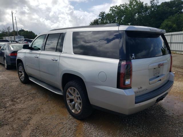 1GKS1HKC4FR651068 - 2015 GMC YUKON XL C1500 SLT SILVER photo 2