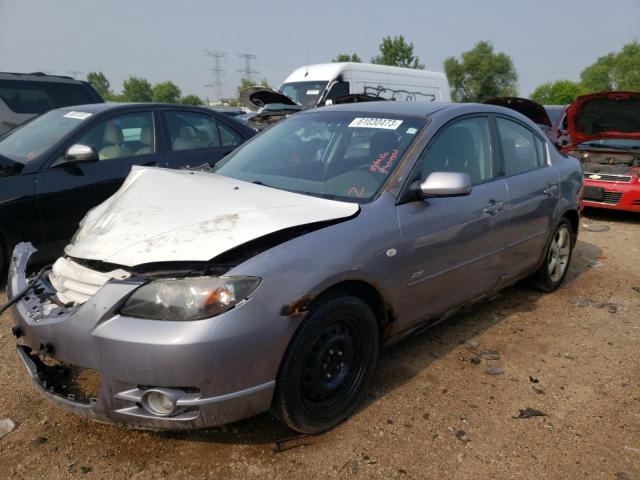 JM1BK323751222208 - 2005 MAZDA MAZDA 3 S GRAY photo 1