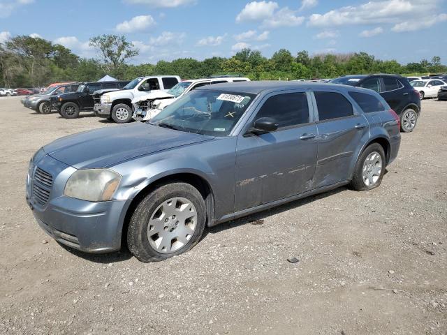 2D4FV47T16H314637 - 2006 DODGE MAGNUM SE SILVER photo 1