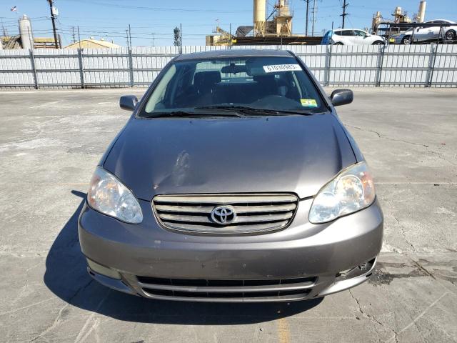 2T1BR32E03C121131 - 2003 TOYOTA COROLLA CE GRAY photo 5