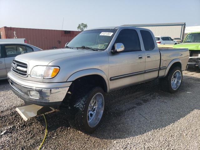 5TBRT34182S309047 - 2002 TOYOTA TUNDRA ACCESS CAB SILVER photo 1