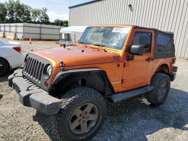 1J4GA2D13BL519310 - 2011 JEEP WRANGLER SPORT ORANGE photo 1