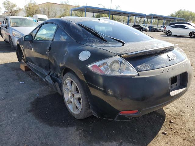 4A3AK64F17E072996 - 2007 MITSUBISHI ECLIPSE ES BLACK photo 2