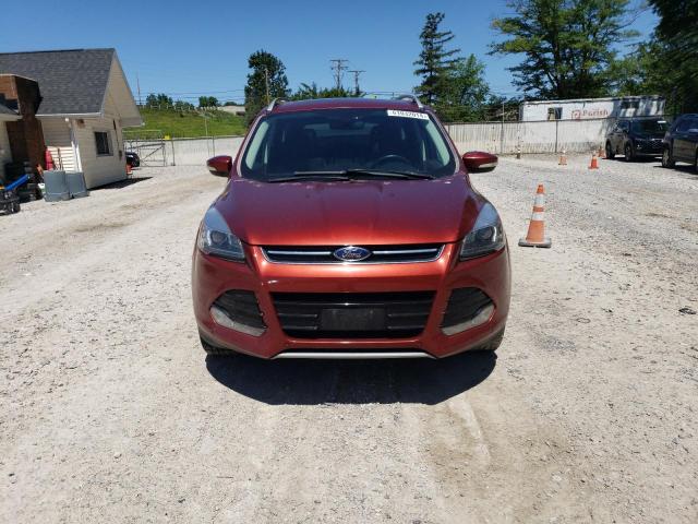 1FMCU0JX0FUA05273 - 2015 FORD ESCAPE TITANIUM RED photo 5