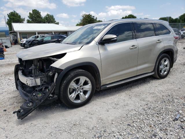 5TDDKRFH4GS234355 - 2016 TOYOTA HIGHLANDER LIMITED BEIGE photo 1