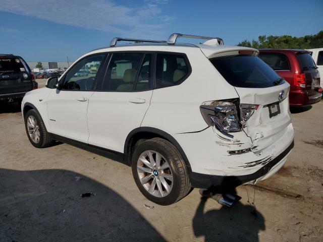 5UXWZ7C50F0F76472 - 2015 BMW X3 SDRIVE28I WHITE photo 2