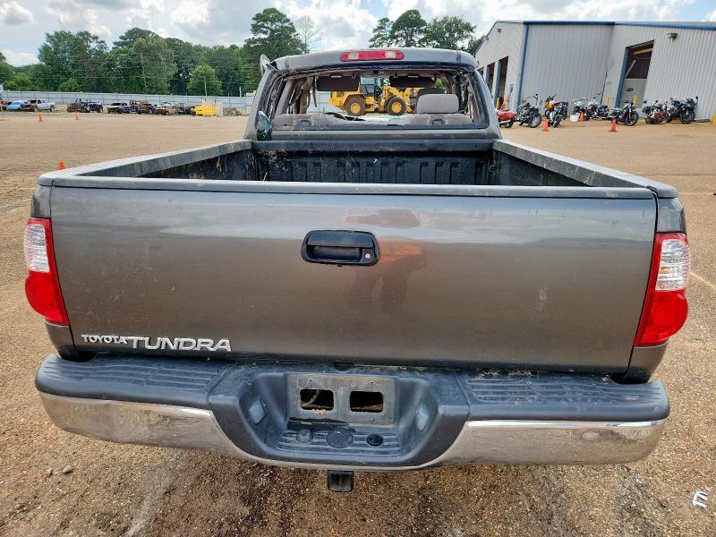 5TBRU34146S479649 - 2006 TOYOTA TUNDRA ACCESS CAB SR5 GRAY photo 6