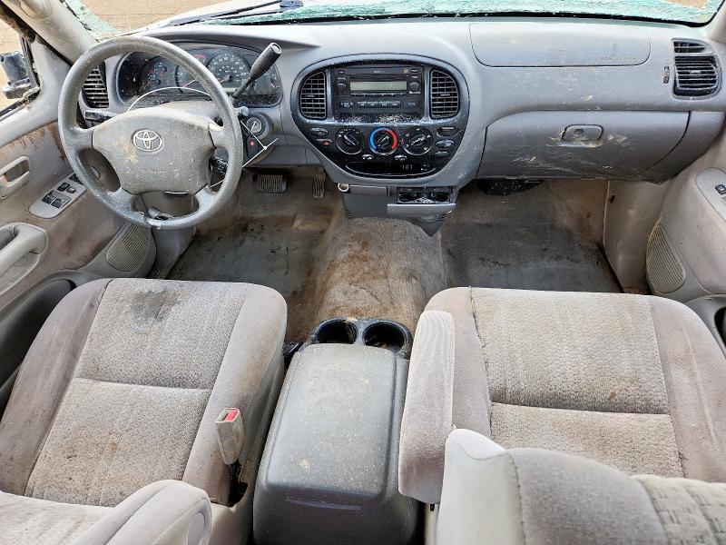 5TBRU34146S479649 - 2006 TOYOTA TUNDRA ACCESS CAB SR5 GRAY photo 8