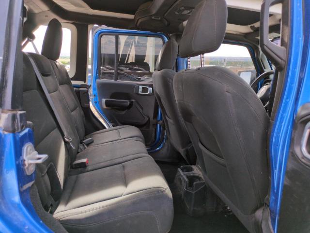 1C4HJXDNXMW715577 - 2021 JEEP WRANGLER U SPORT Azul foto 10