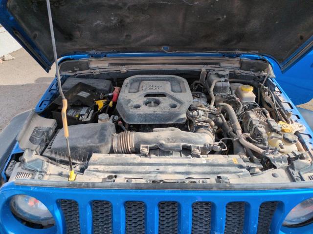 1C4HJXDNXMW715577 - 2021 JEEP WRANGLER U SPORT Azul foto 11