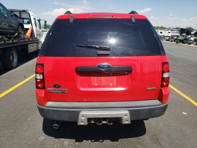1FMEU73858UB23121 - 2008 FORD EXPLORER XLT 红色 照片 6