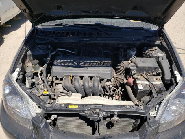 2T1KR32E87C674602 - 2007 TOYOTA COROLLA MA XR BLACK photo 11