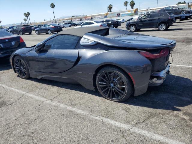 WBY2Z6C54KVG97737 - 2019 BMW I8 GRAY photo 2