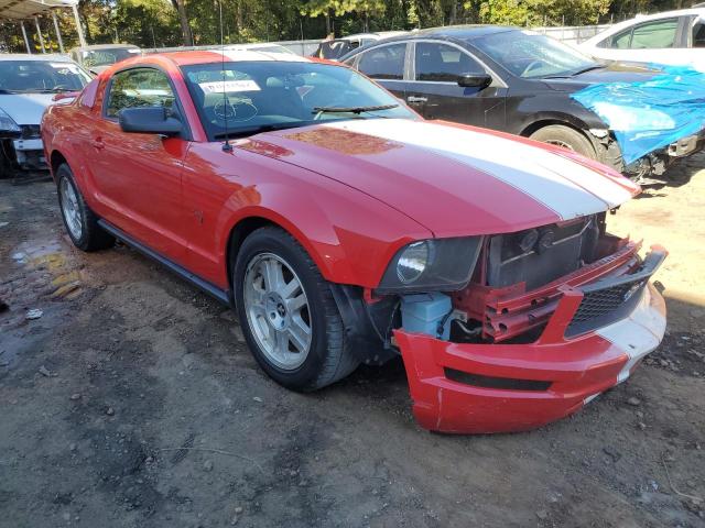 1ZVHT80N995129663 - 2009 FORD MUSTANG RED photo 1