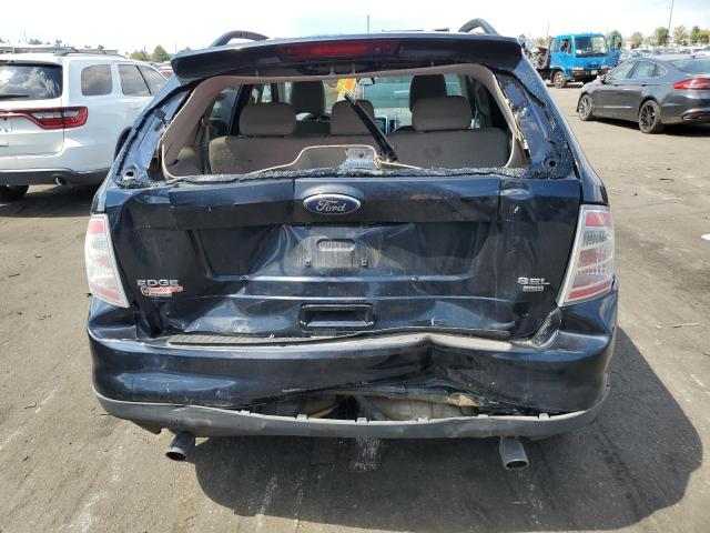 2FMDK48C98BB05711 - 2008 FORD EDGE SEL BLUE photo 6