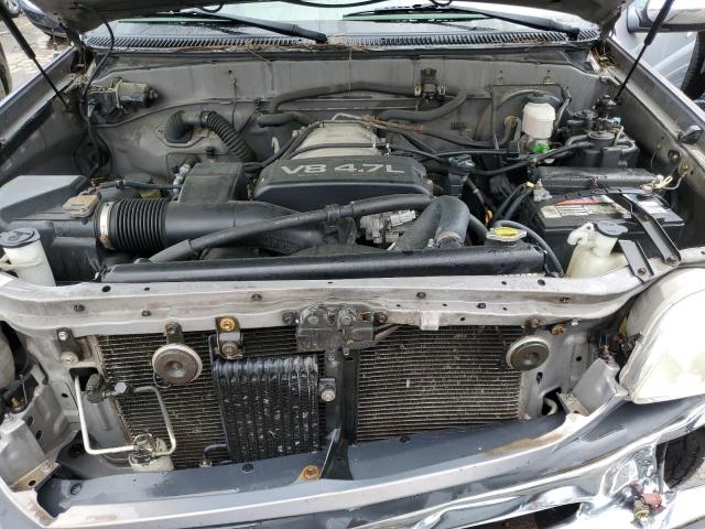 5TBRT341XYS074983 - 2000 TOYOTA TUNDRA ACCESS CAB 灰色 照片 11