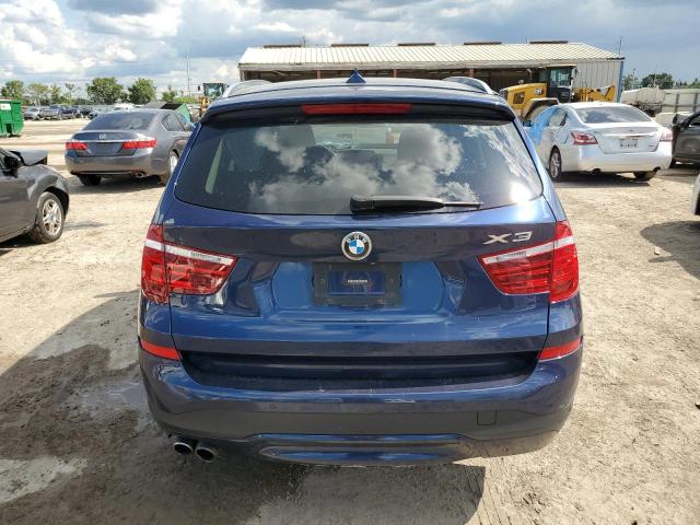 5UXWX9C3XH0W71279 - 2017 BMW X3 XDRIVE28I BLUE photo 6