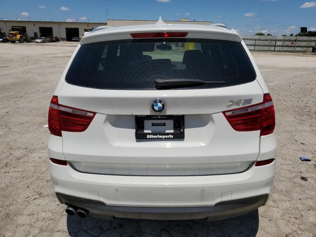 5UXWX9C53E0D34923 - 2014 BMW X3 XDRIVE28I WHITE photo 6