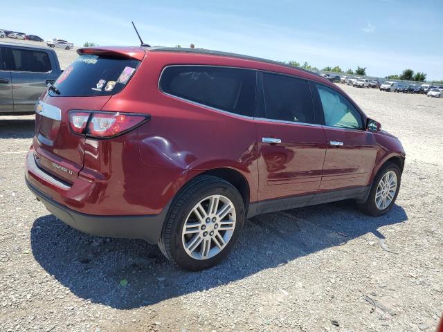 1GNKRGKD3FJ342611 - 2015 CHEVROLET TRAVERSE LT BURGUNDY photo 3