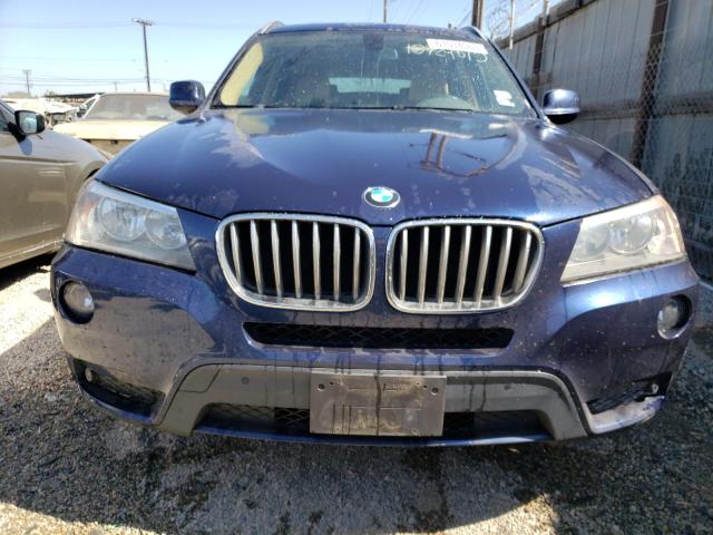 5UXWX9C5XD0A16781 - 2013 BMW X3 XDRIVE28I BLUE photo 5