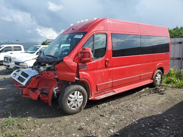 3C7WRVPG4JE132206 - 2018 RAM PROMASTER 2500 HIGH 红色 照片 1