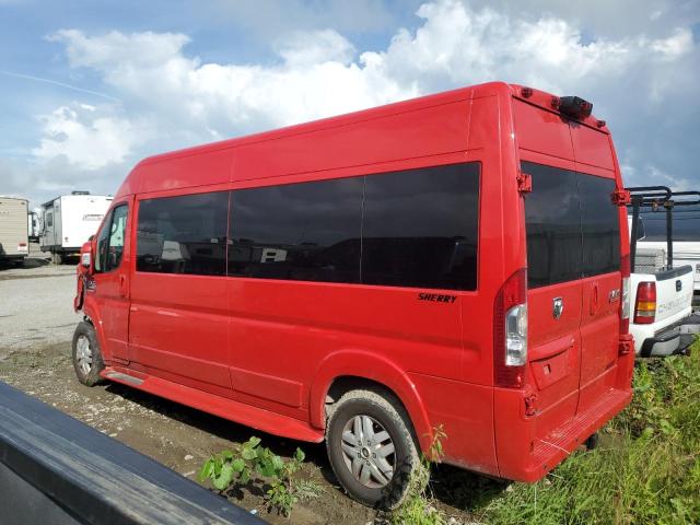 3C7WRVPG4JE132206 - 2018 RAM PROMASTER 2500 HIGH 红色 照片 2