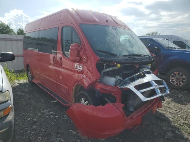 3C7WRVPG4JE132206 - 2018 RAM PROMASTER 2500 HIGH 红色 照片 4