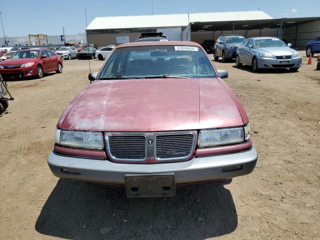 1G2NE54U2KC632859 - 1989 PONTIAC GRAND AM LE MAROON photo 5