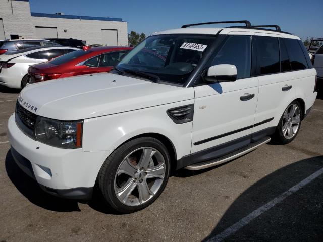 SALSF2D46BA290198 - 2011 LAND ROVER RANGE ROVE HSE WHITE photo 1