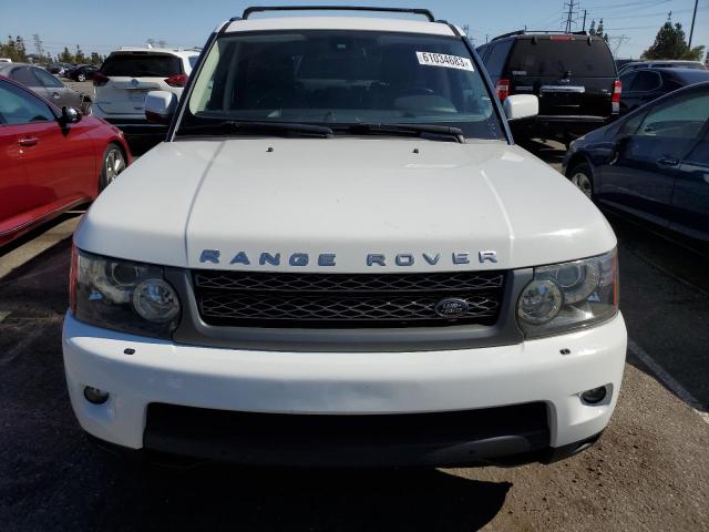 SALSF2D46BA290198 - 2011 LAND ROVER RANGE ROVE HSE WHITE photo 5