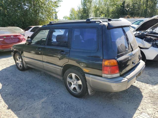 JF1SF6558WH764905 - 1998 SUBARU FORESTER S BLACK photo 2