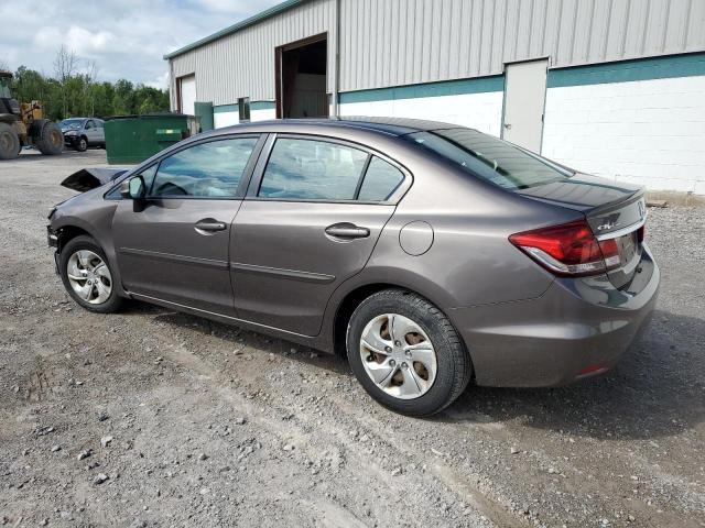 2HGFB2F51DH543069 - 2013 HONDA CIVIC LX BEIGE photo 2