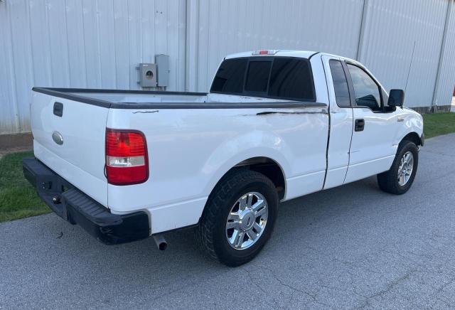 1FTRF12285NB86701 - 2005 FORD F150 WHITE photo 4