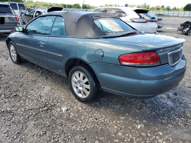 1C3EL75R46N136189 - 2006 CHRYSLER SEBRING GTC GRAY photo 2