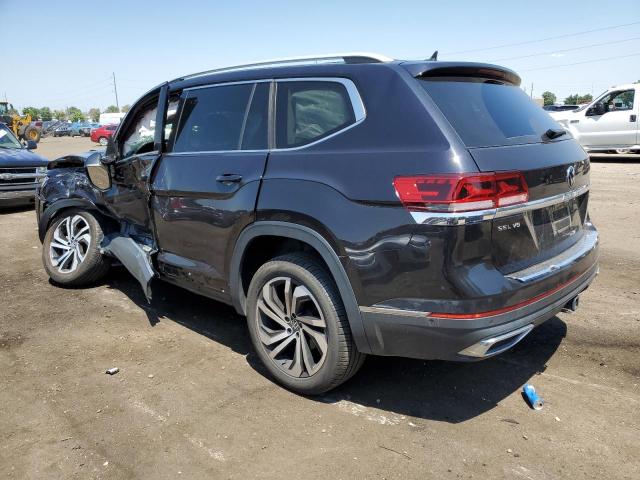 1V2TR2CA4MC579984 - 2021 VOLKSWAGEN ATLAS SEL PREMIUM BLACK photo 2