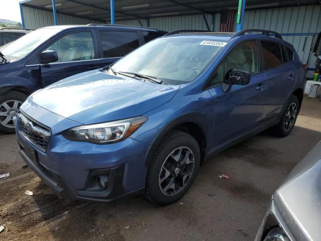 JF2GTADC0JH301422 - 2018 SUBARU CROSSTREK PREMIUM BLUE photo 1