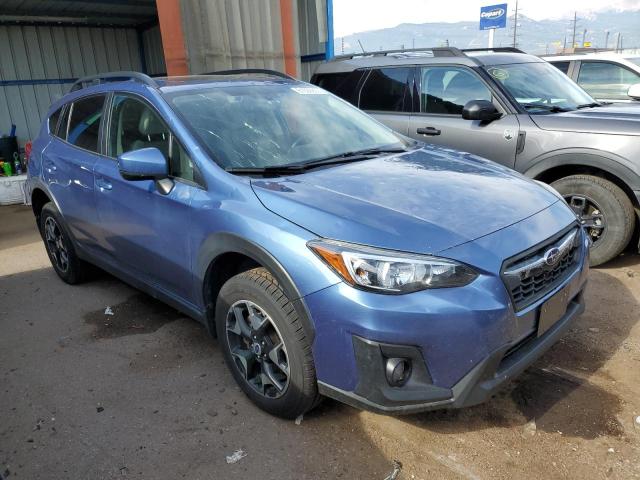 JF2GTADC0JH301422 - 2018 SUBARU CROSSTREK PREMIUM BLUE photo 4