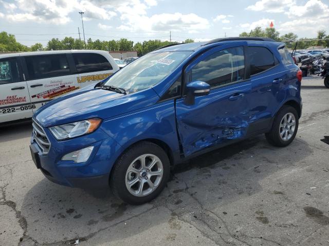MAJ3S2GE6LC318220 - 2020 FORD ECOSPORT SE BLUE photo 1