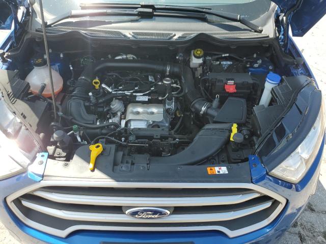 MAJ3S2GE6LC318220 - 2020 FORD ECOSPORT SE BLUE photo 11