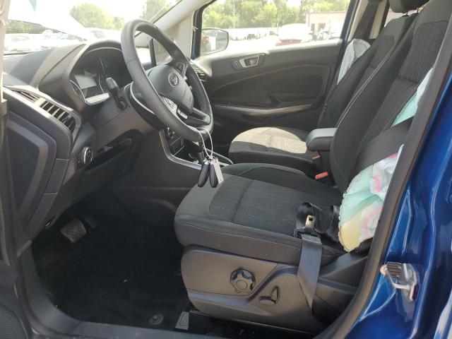 MAJ3S2GE6LC318220 - 2020 FORD ECOSPORT SE BLUE photo 7