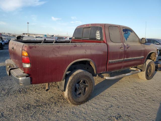 5TBRT34181S179513 - 2001 TOYOTA TUNDRA ACCESS CAB 勃艮第红 照片 3