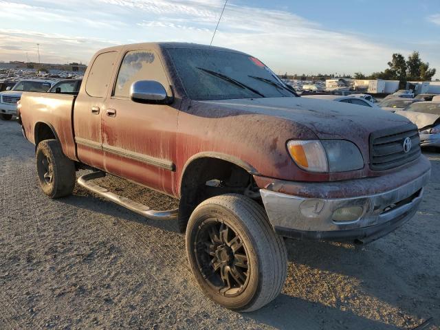 5TBRT34181S179513 - 2001 TOYOTA TUNDRA ACCESS CAB 勃艮第红 照片 4
