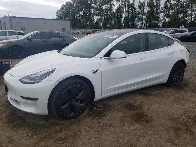 5YJ3E1EB6JF094662 - 2018 TESLA MODEL 3 WHITE photo 1