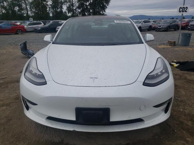 5YJ3E1EB6JF094662 - 2018 TESLA MODEL 3 WHITE photo 5