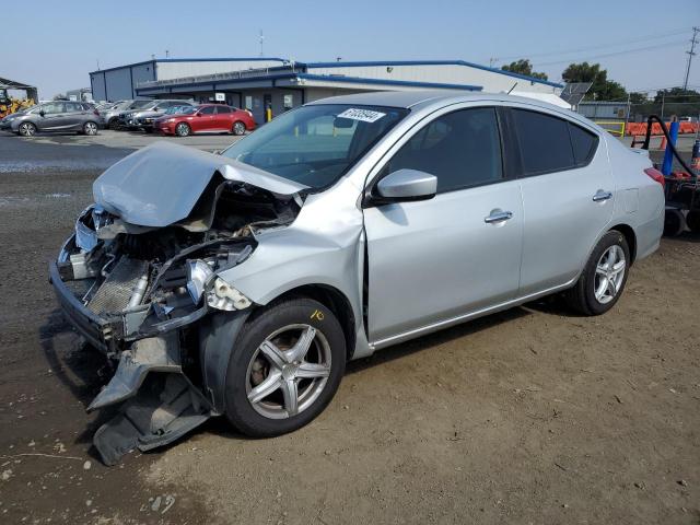 3N1CN7AP2HK455233 - 2017 NISSAN VERSA S SILVER photo 1