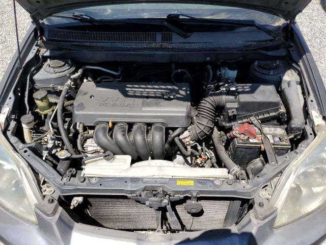 2T1KR32E37C651194 - 2007 TOYOTA COROLLA MA XR GRAY photo 11