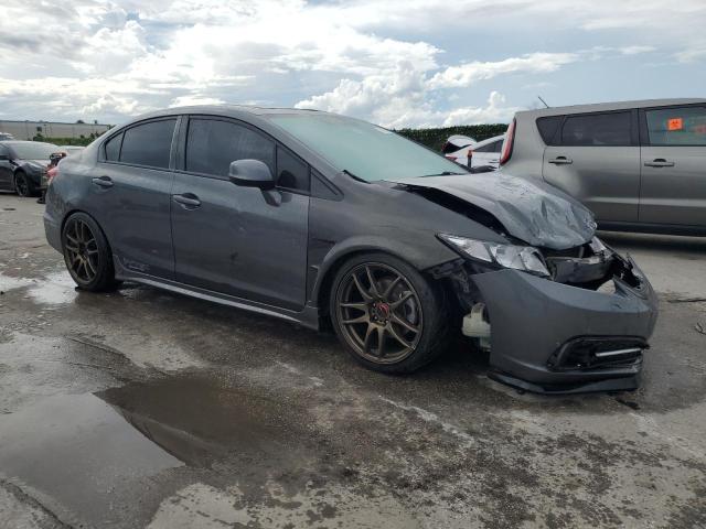 2HGFB6E55DH703091 - 2013 HONDA CIVIC SI GRAY photo 4